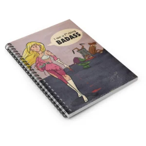 Penelope Pitstop's Badass Damsel Notebook (6x8 in)