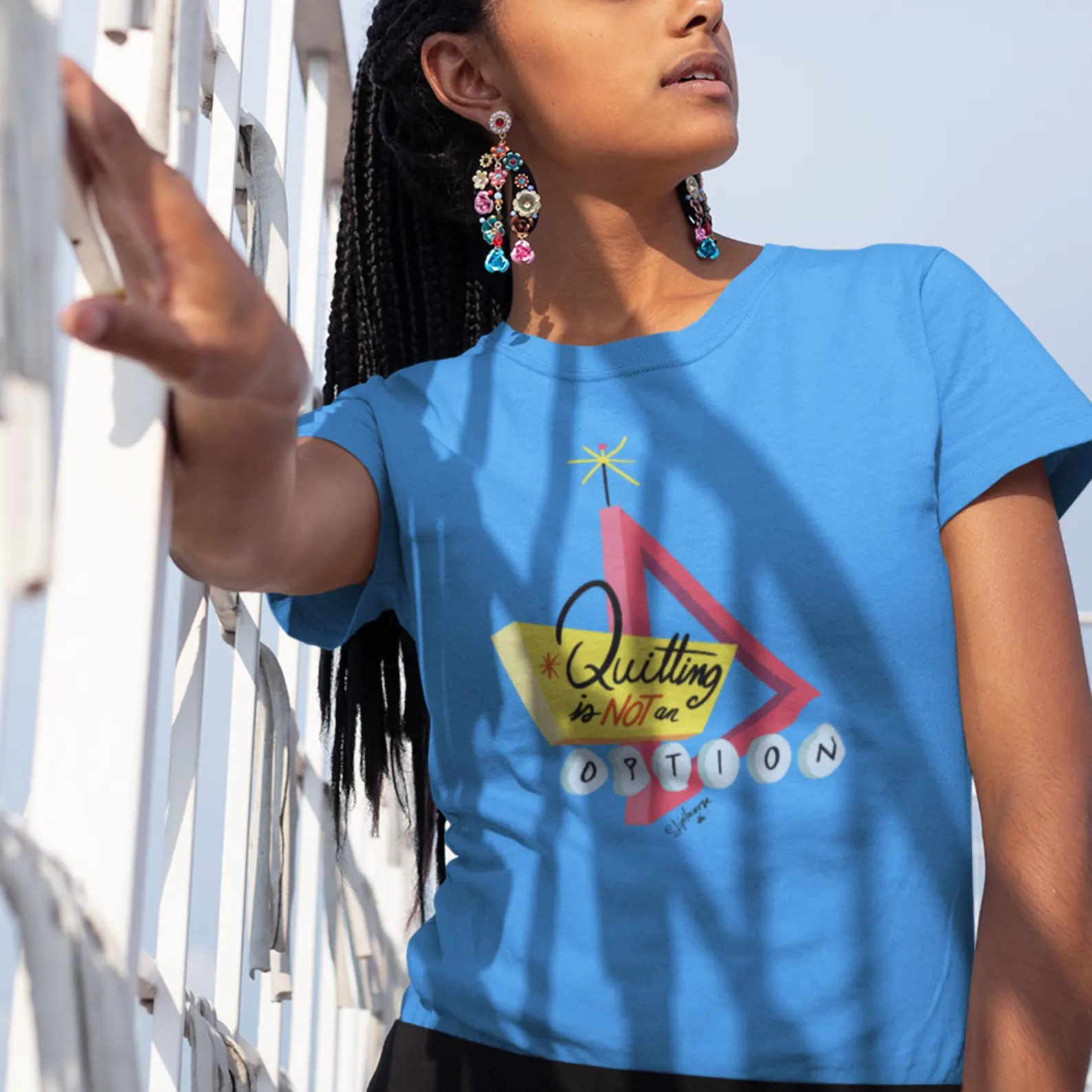 Quitting Is Not An Option! T-Shirt