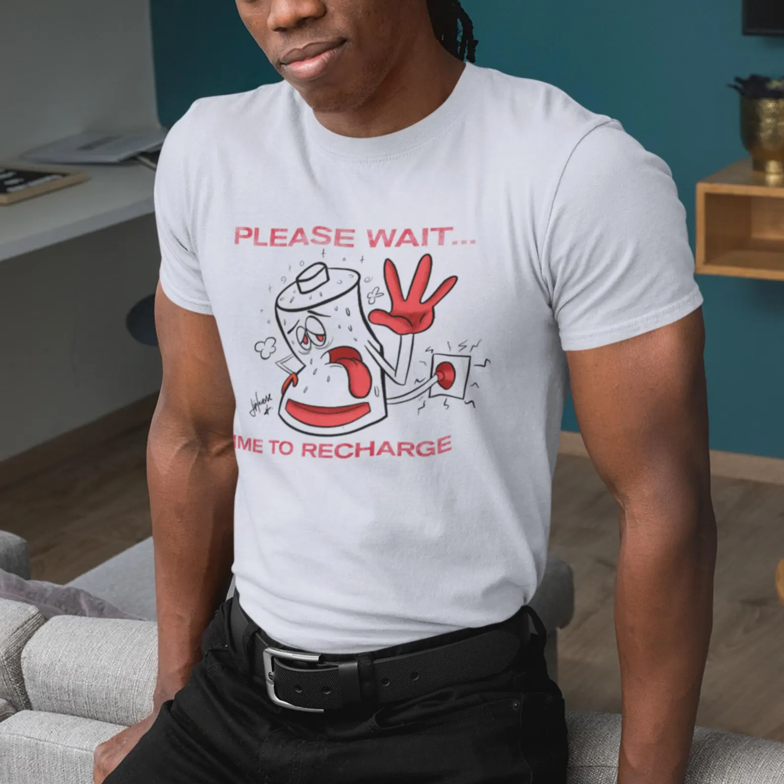 Social Battery Recharge T-Shirt