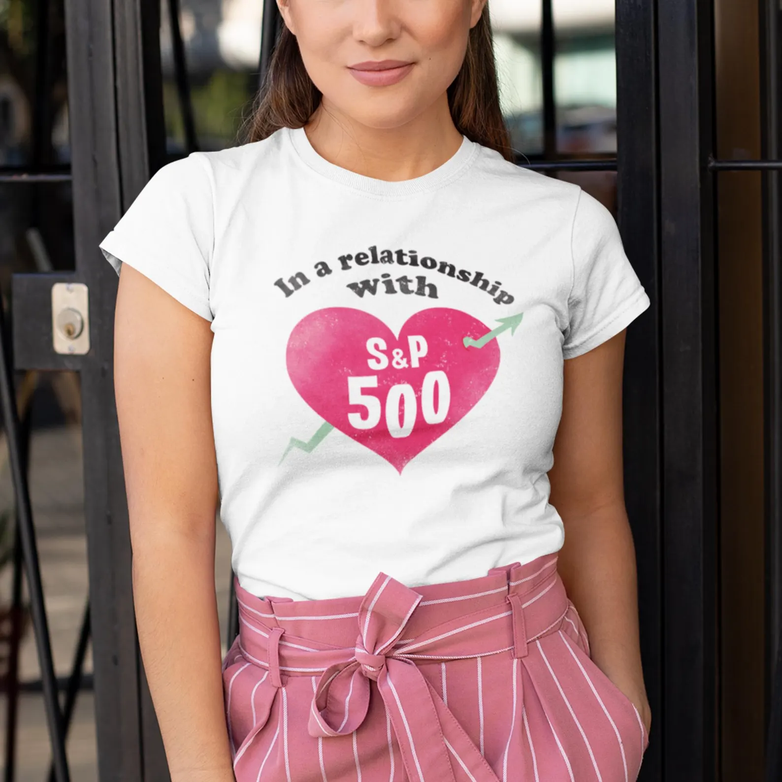 In a Relationship with S&P 500 T-Shirt